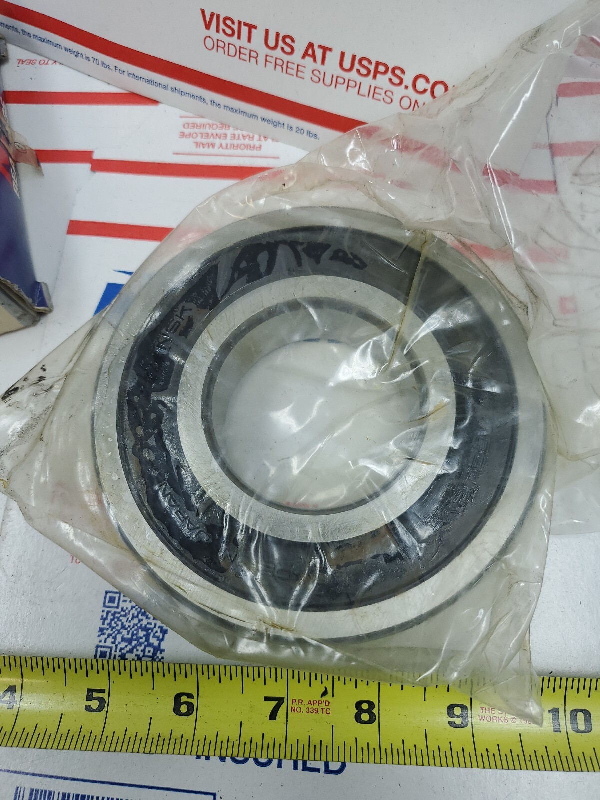 NSK 6312RVVC3E Bearing Rubber Seals 60x130x31 mm 6312 R VV 2RS C3 E 6312RS Japan