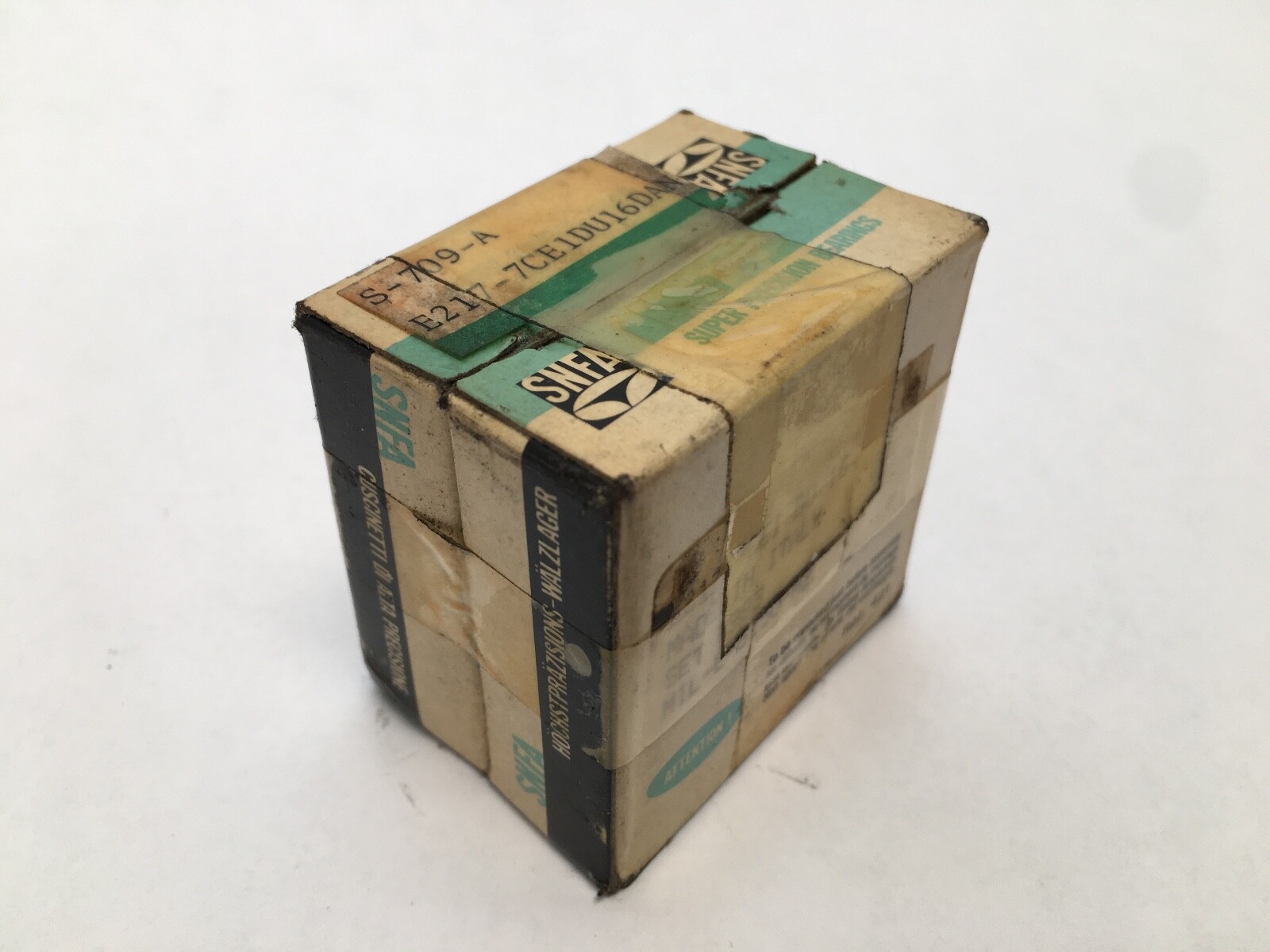 SNFA E217-7CE1DU Bearing 17x40x12 mm 7203-C E-217-7-CE-1-DU/16 Italy 2 Pcs