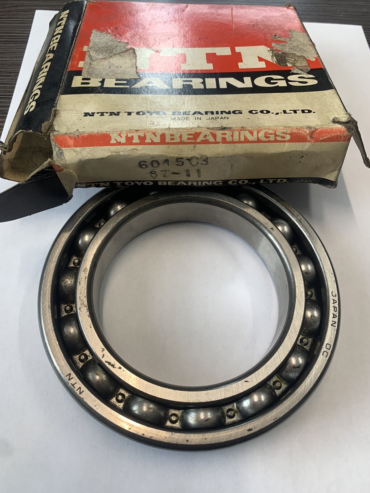 NTN 6015C3 Ball Bearing Open 75x115x20mm New