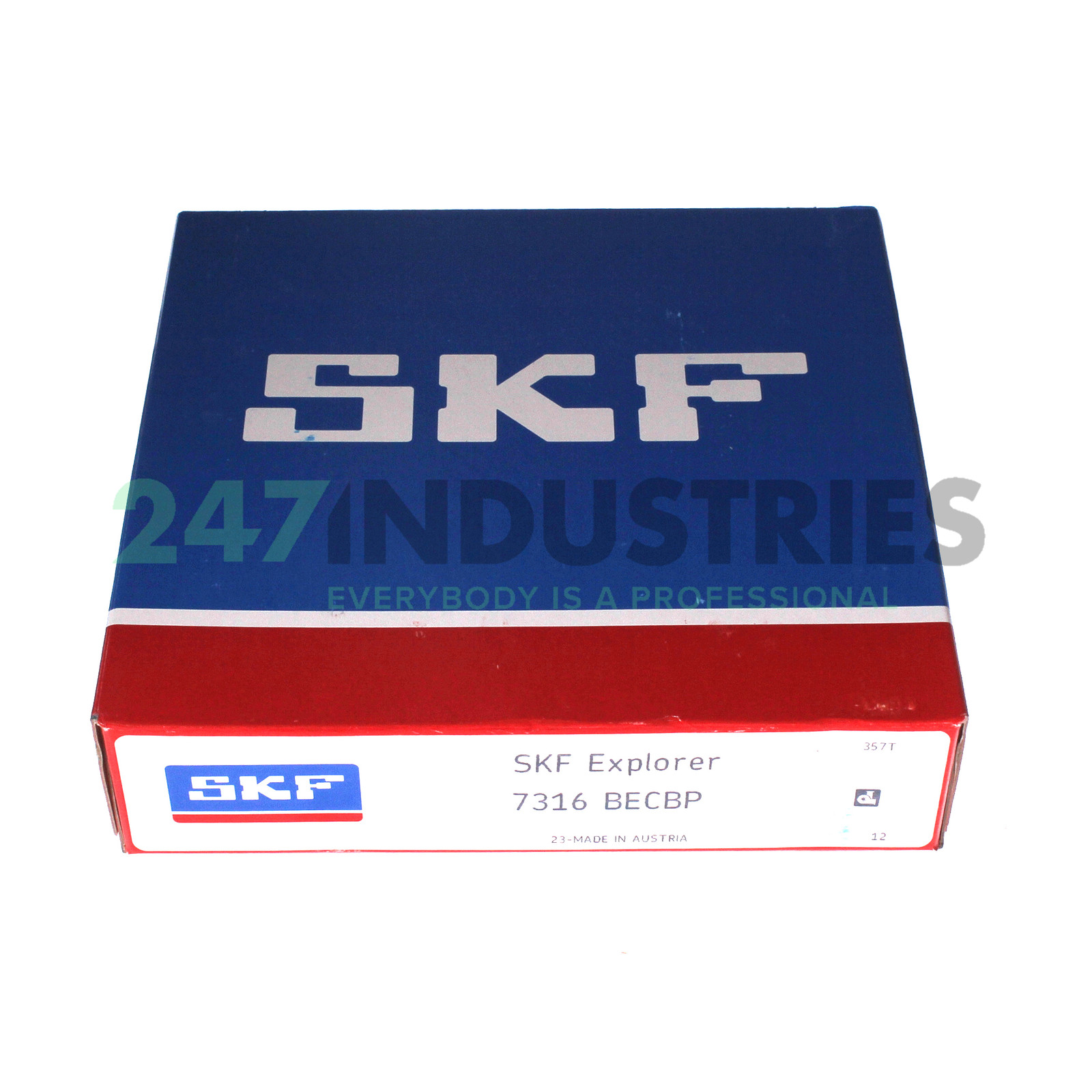 7316BECBP SKF 80 x 170 x 39 mm ANGULAR CONT. BALL SINGLE ROW