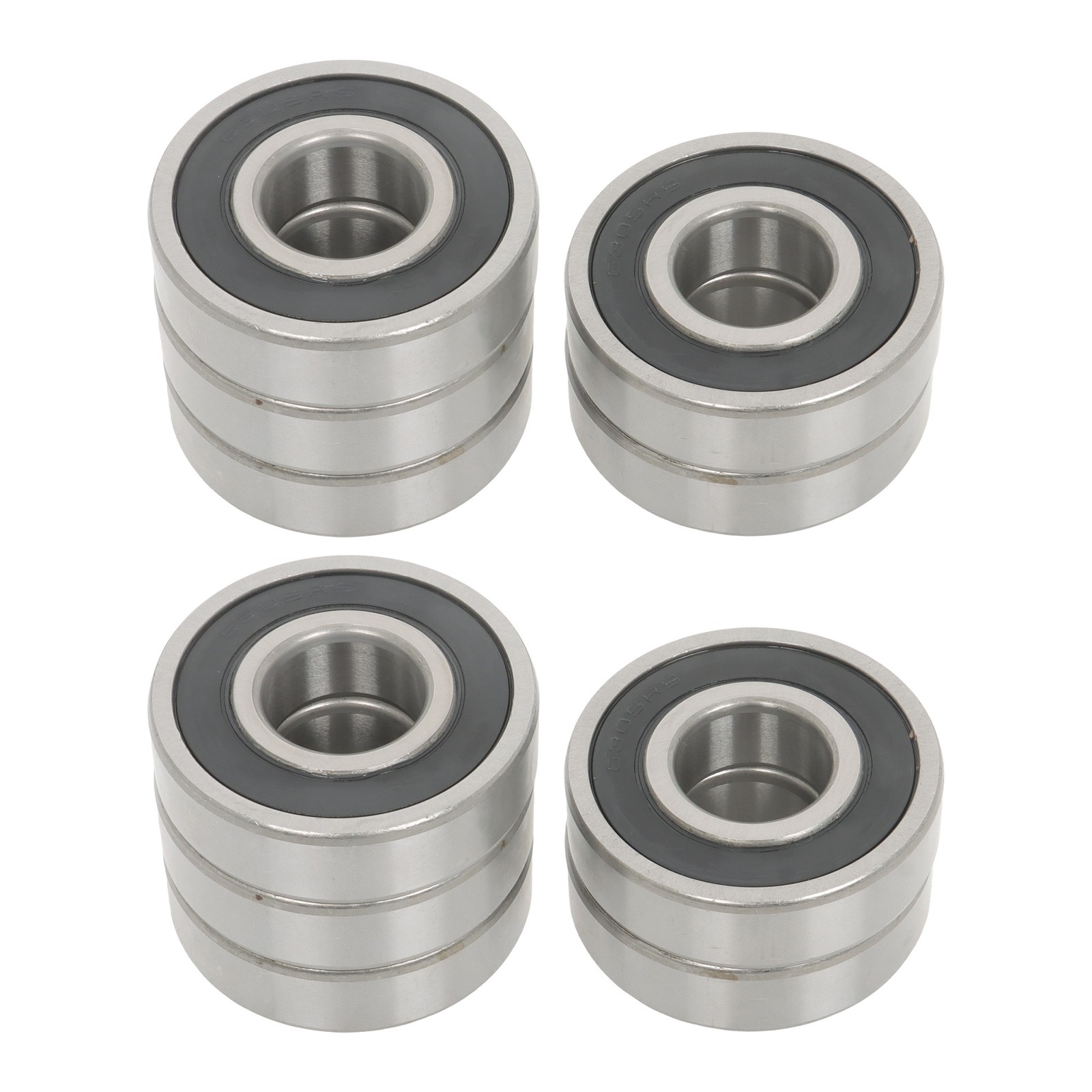 10 Pcs 6305 2RS C3 Bearing 25x62x17mm Premium Quality Double Rubber Sealed