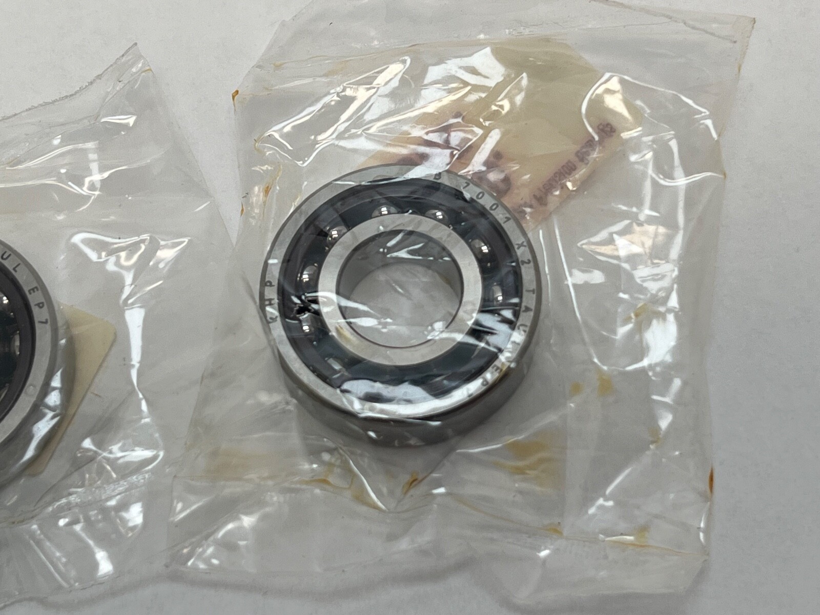 RHP 7001CTDULP4 Bearing 12x28x8 mm 7001-C-T-DUL-P4 B7001X2TADUEP7 England 2 Pcs