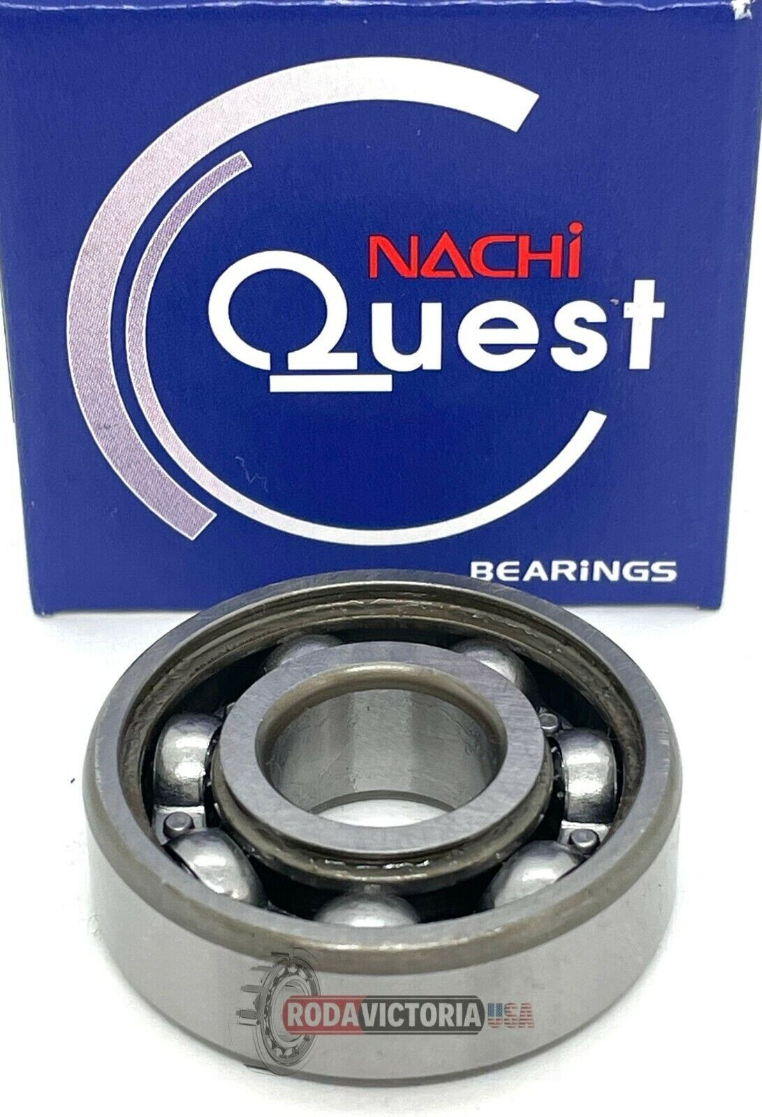 NACHI 6201 Z CM BALL BEARING, METAL SHIELDED ONE SIDE, OPEN ONE SIDE 12x32x10mm