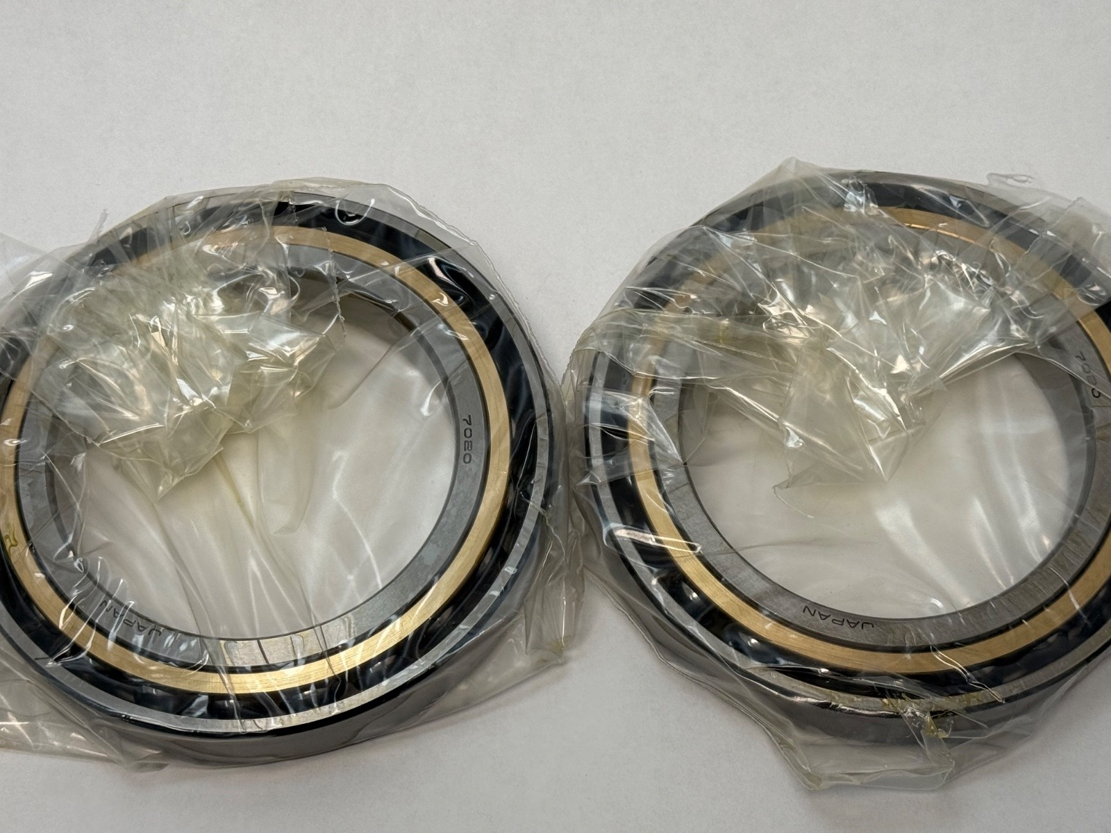NSK 7020A Angular Bearing 100x150x24 mm 7020ACD 7020E 7020ADFCP10 2 Pcs