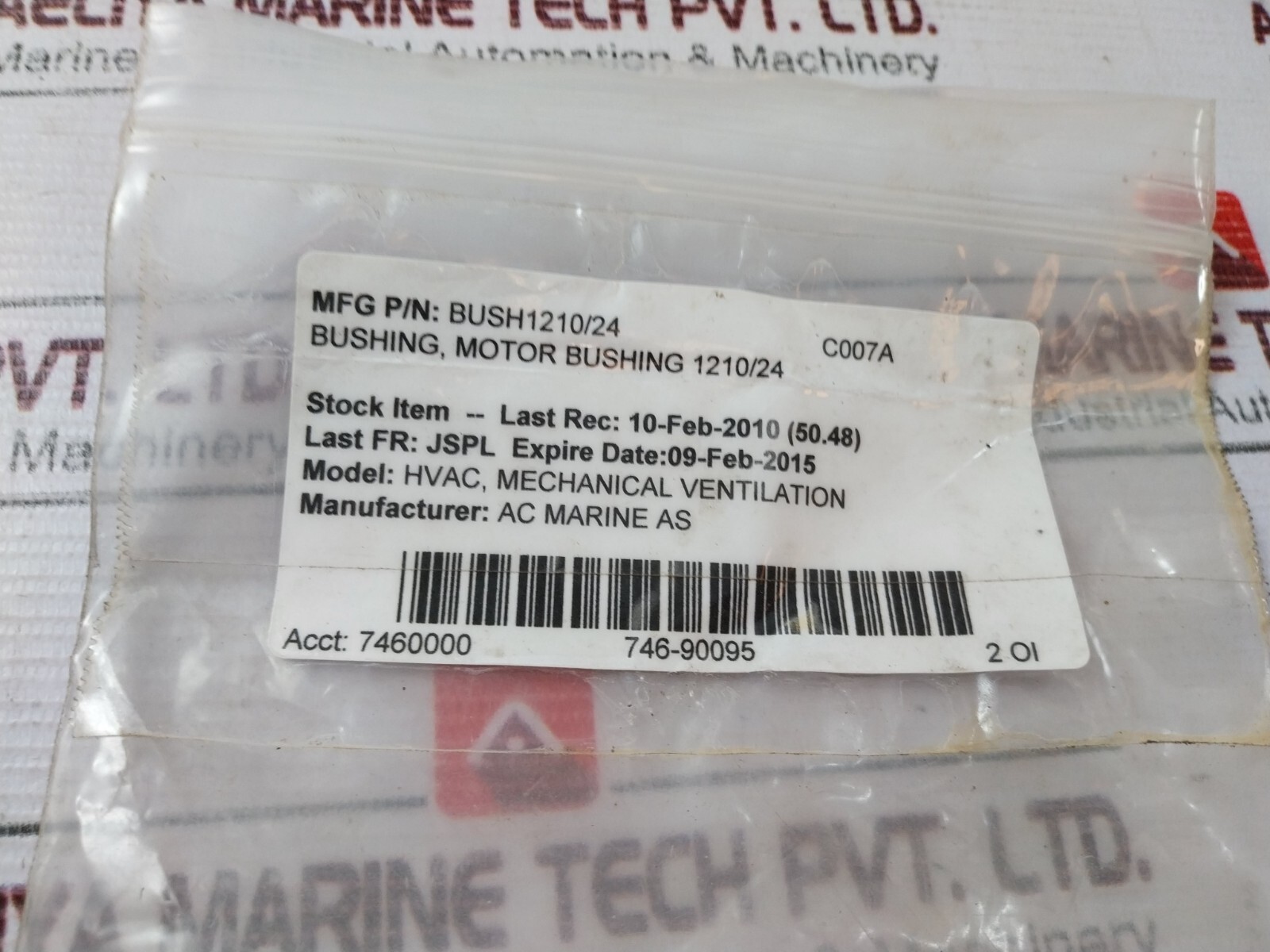 OPTIBELT 1210-2 Taper Bush 7490 746-90095 2 OH