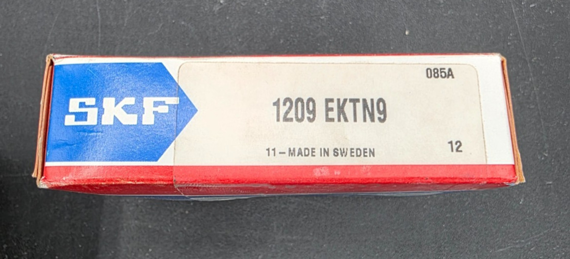 SKF 1209 EKTN9 Self Aligning Ball Bearing Sealed Box 45x19mm