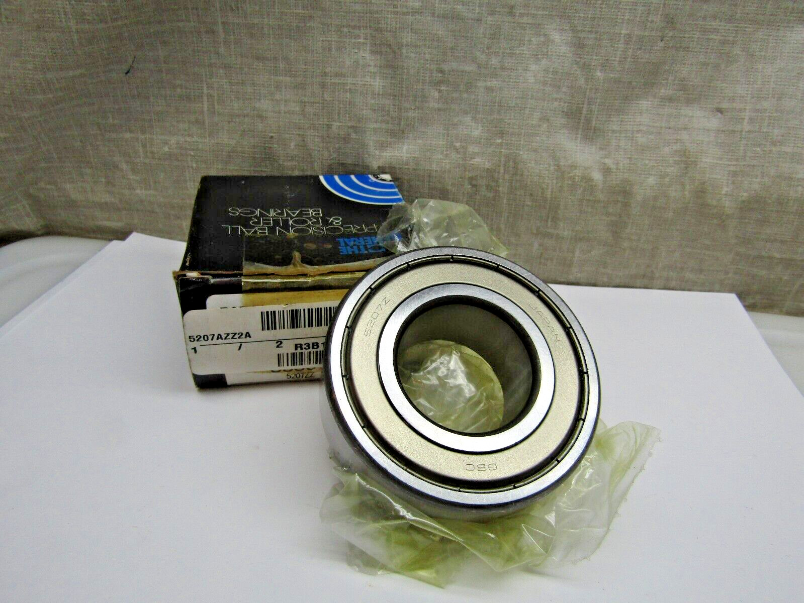 General Bearing 5207-ZZ 35mm X 72mm X 27mm Shielded Angular Contact Bearing