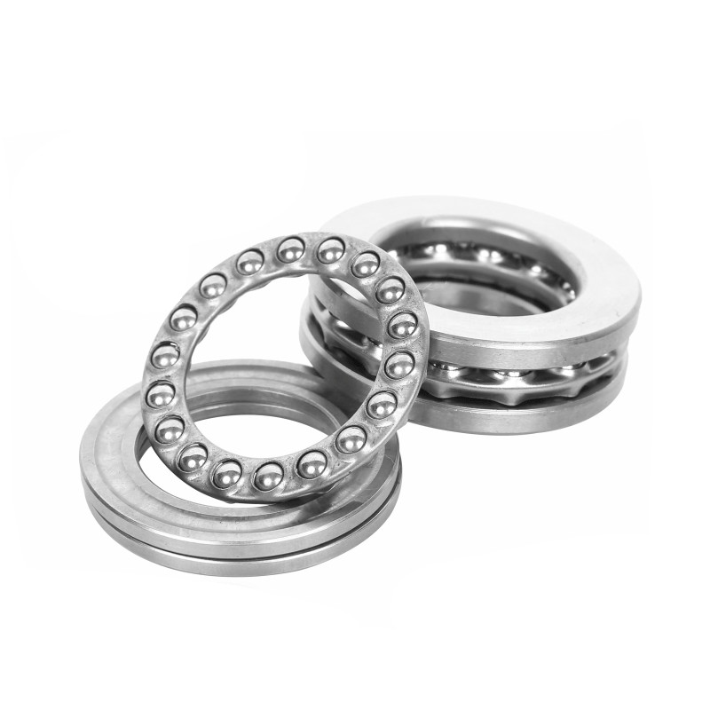 440 Stainless Steel Thrust Ball Bearing Three Parts Bearings S511 / S512 Series