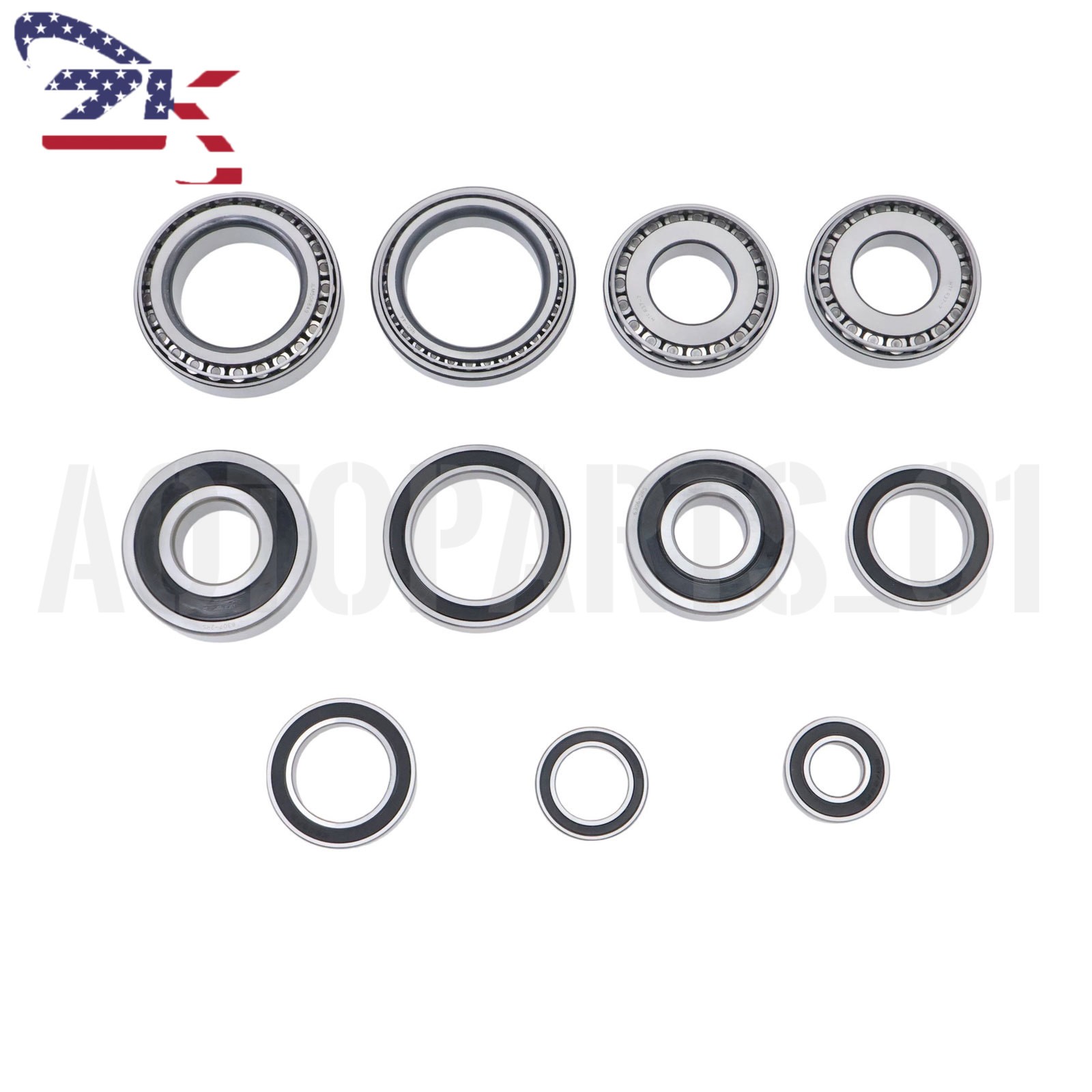 11Pcs HF35 Transmission Set Of Bearings New For C-max Fusion Lincoln Hybrid