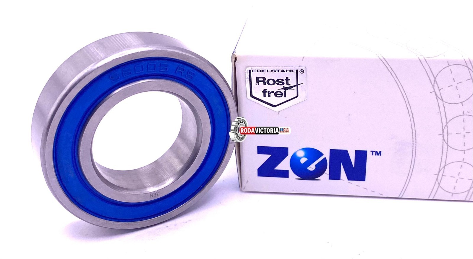 ZEN S6008 2RS Stainless Steel Ball Bearing Rubber Sealed W6008 2RS 40x68x15 mm