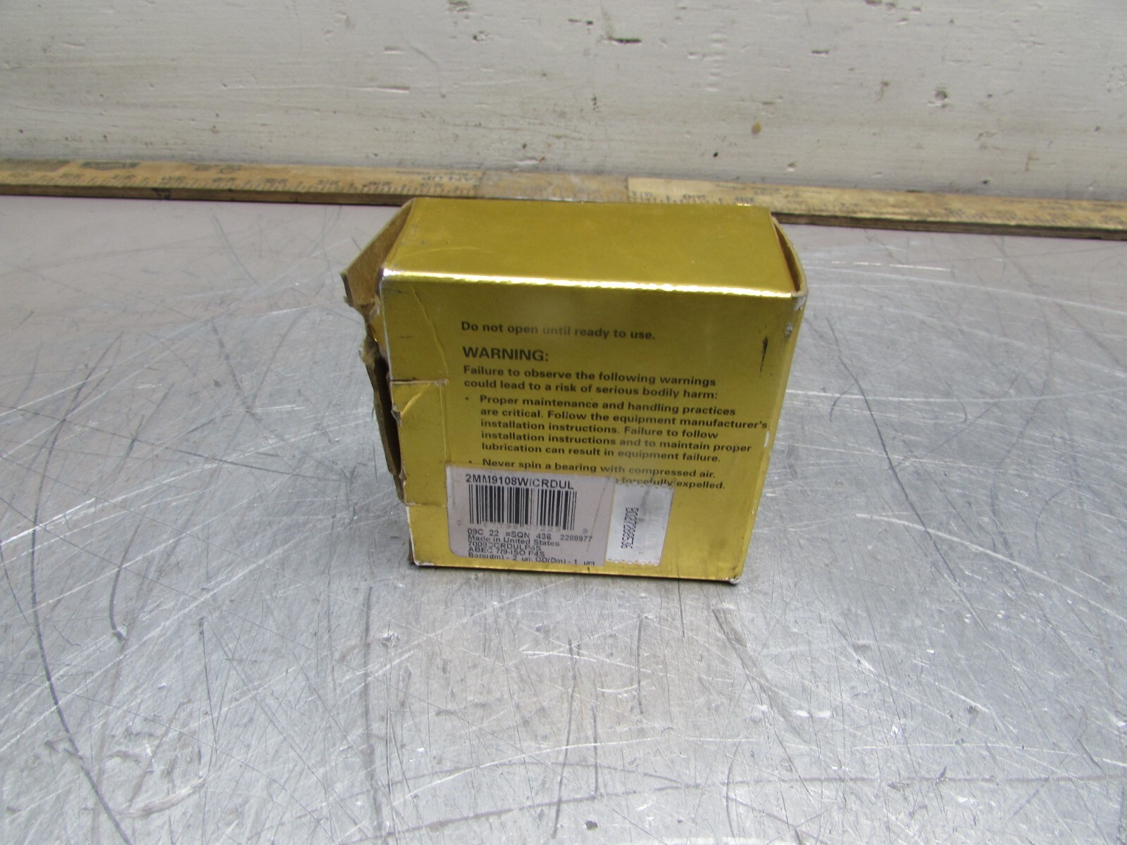 Timken 2MM9108WI DUL ,SUPER Precision Ball Bearing, MATCHED SET! MAKE OFFER!