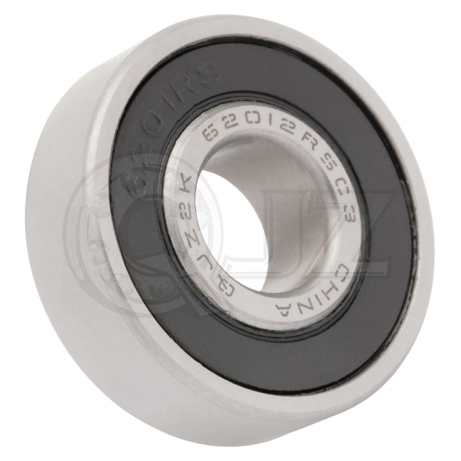 [Qty.2] SS6201-2RS Stainless Radial Ball Bearing [12mm Bore x 32mm OD x 10mm W]