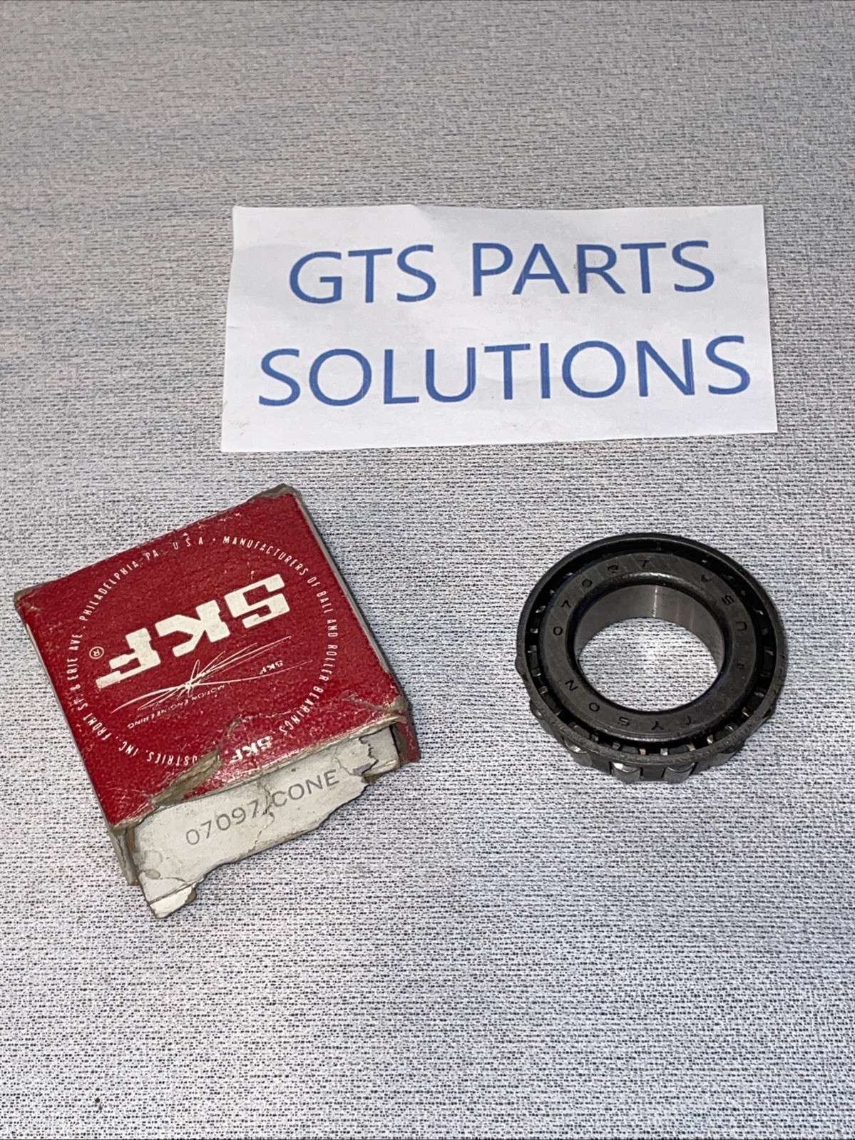 SKF TYSON 07097 Tapered Roller Bearing Cone 0.9843 inch Bore MADE IN USA!!!