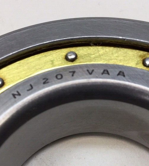 SKF NJ 207 VAA Cylindrical Roller Bearing 35mm ID X 72mm OD X 17mm W