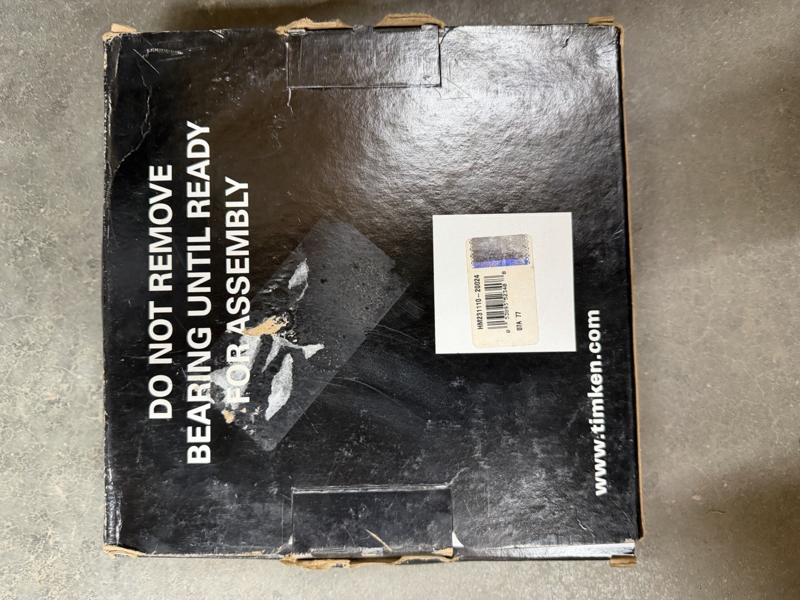 HM231110 TIMKEN HM231110-20024 sealed in the factory bag ROLLER BEARING CUP