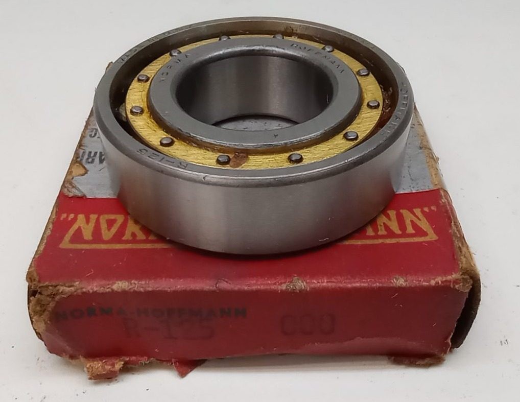 Norma Hoffmann R-125 Cylindrical Roller Bearing 25X52X15mm R125