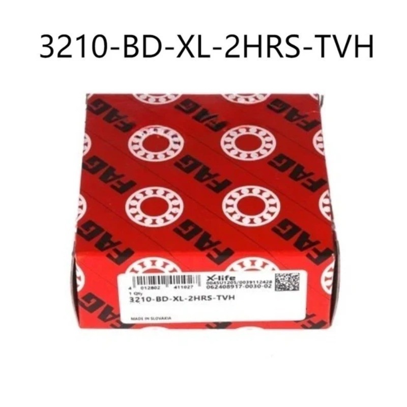 1PC FAG 3210-BD-XL-2HRS-TVH double row angular contact ball bearing Fast ship