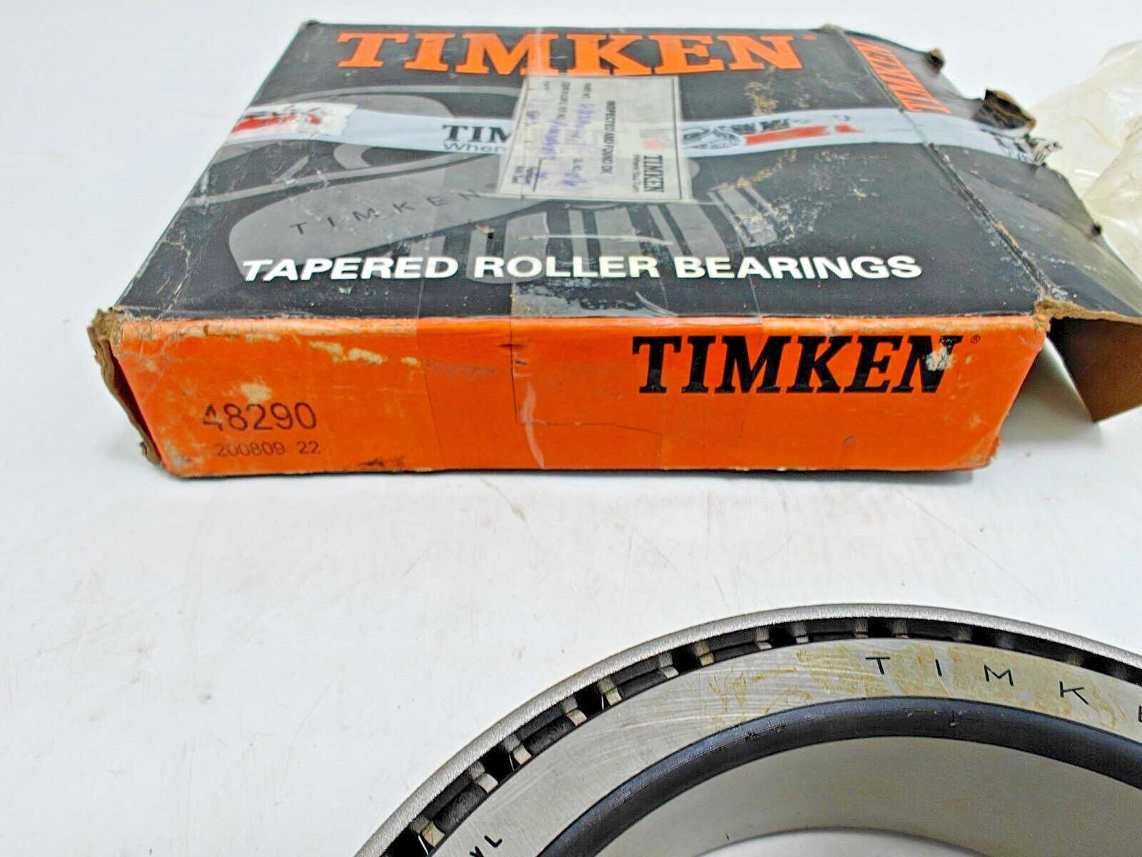 48290 – 200809 22 Timken Tapered Roller Bearing Cone 48290 NEW IN BOX 5″ BORE US
