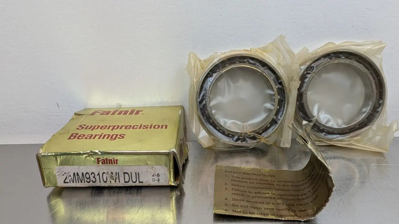 Fafnir 2MM9310WI DUL Super Precision Angular Contact Bearing Set 2MM9310WIDUL 50