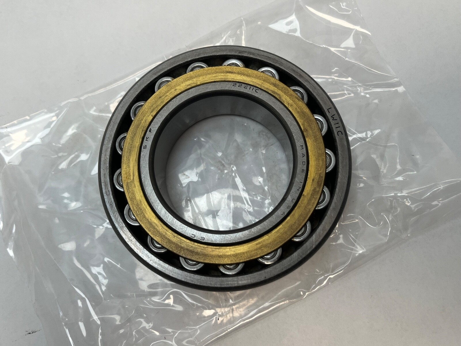 SKF 22211-CY Spherical Bearing 55x100x25 mm 22211-C-Y 22211CCY USA