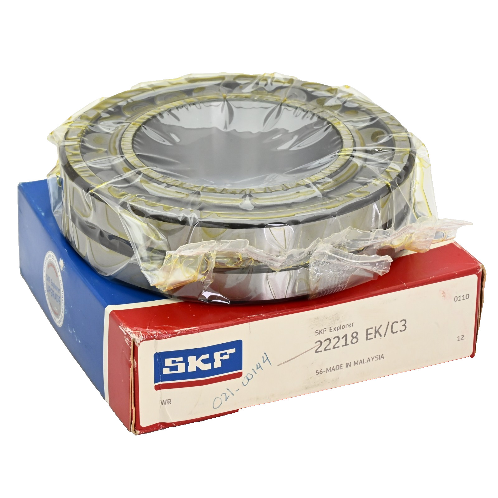 SKF 22218 EK/C3 Spherical Roller Bearing, 90mm Bore, 160mm Diameter, 40mm Width