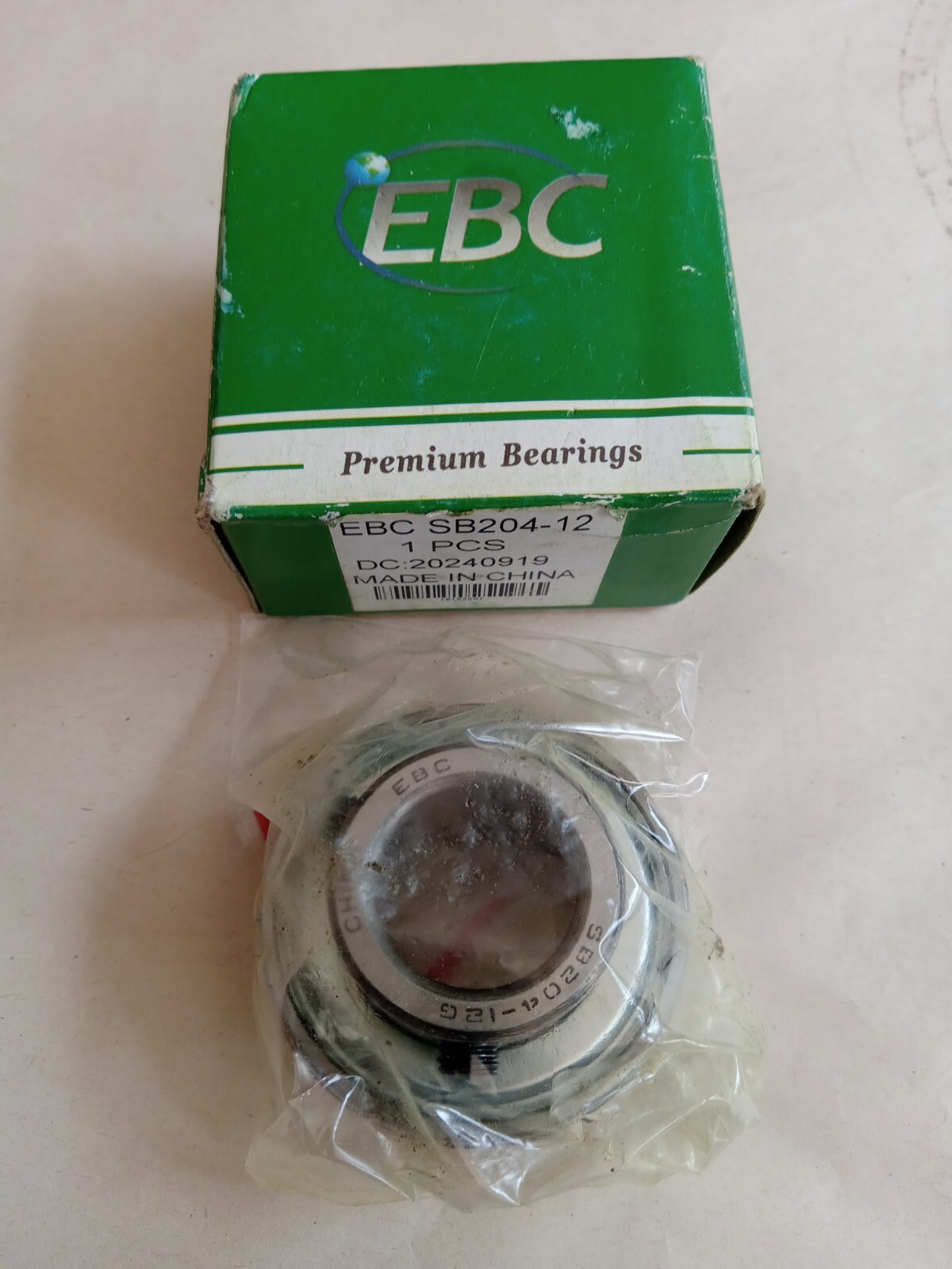 EBC SB204-12 Bearing with Set Screw
