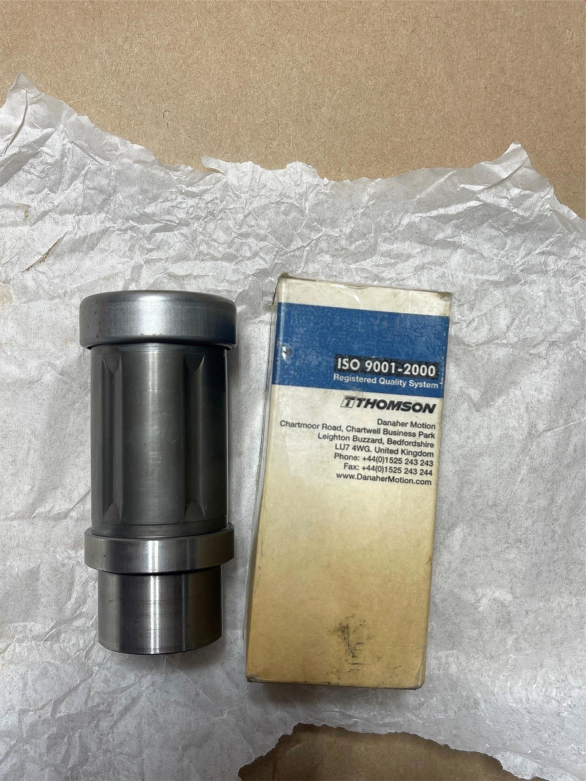 Thomson DS16 Ball Bushing Bearing Die Set Closed End for 1″ Diam Shaft