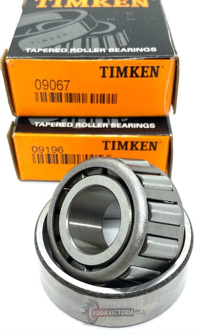 TIMKEN MADE IN USA 09067/09196 Tapered Roller Bearing 0.75″x1.938″x0.835″ Inch