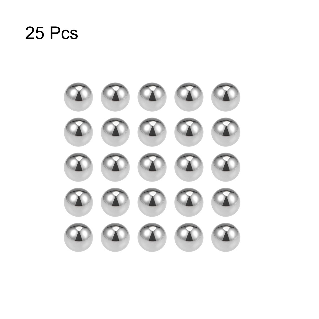 25pcs Precision Balls 5/16″ Solid Chrome Steel G10 for Bearing Keychain Wheel