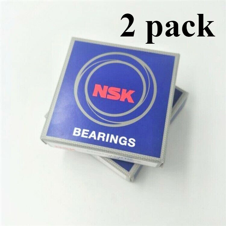 2 Pack NSK 6203 ZZ C3 METAL SHIELDED BALL BEARINGS 17x40x12mm