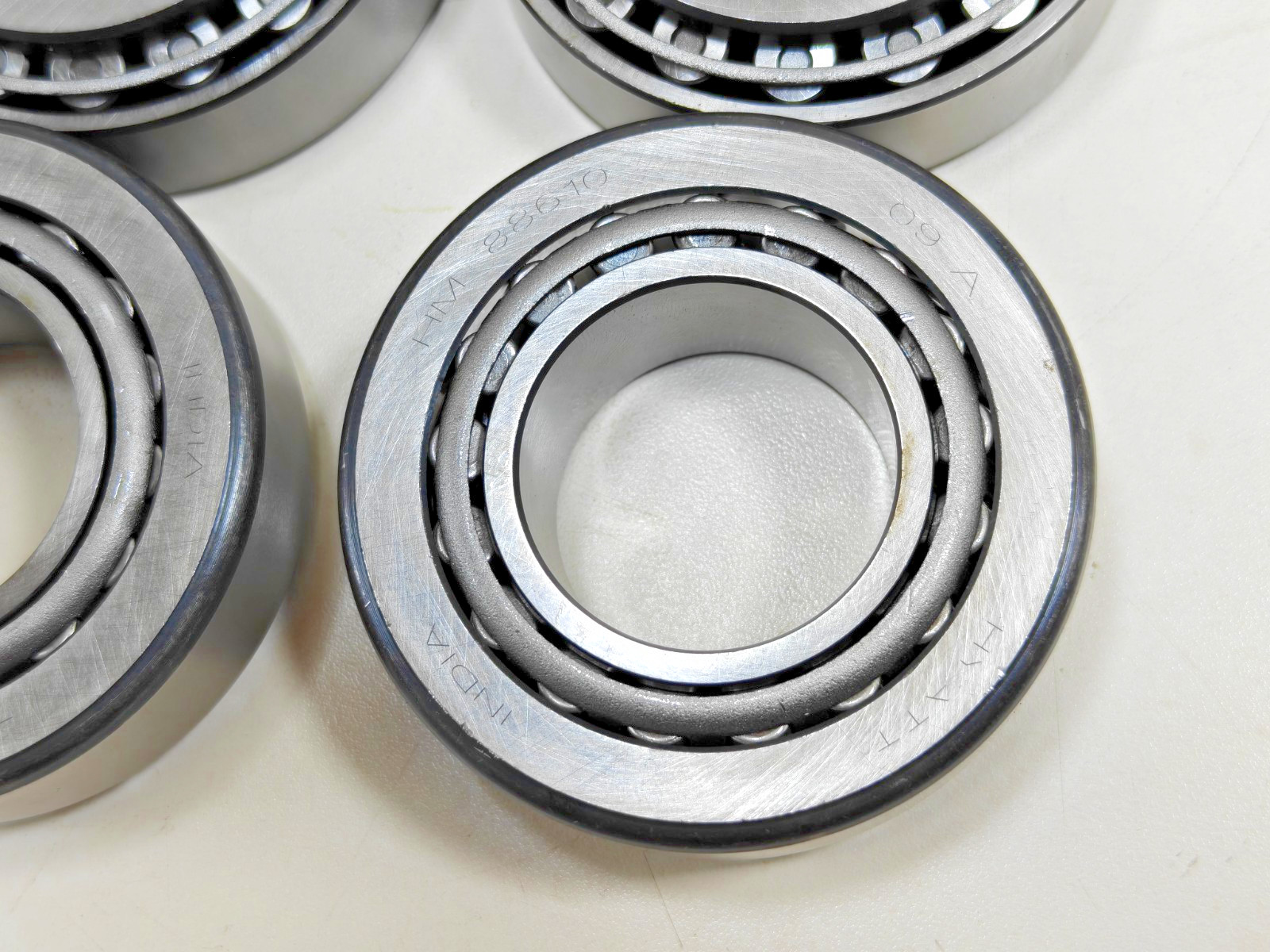 (4Pcs) HM88648 / HM88610 HYATT Tapered Roller Bearing Cone&Cup Lot Of 4 Pcs