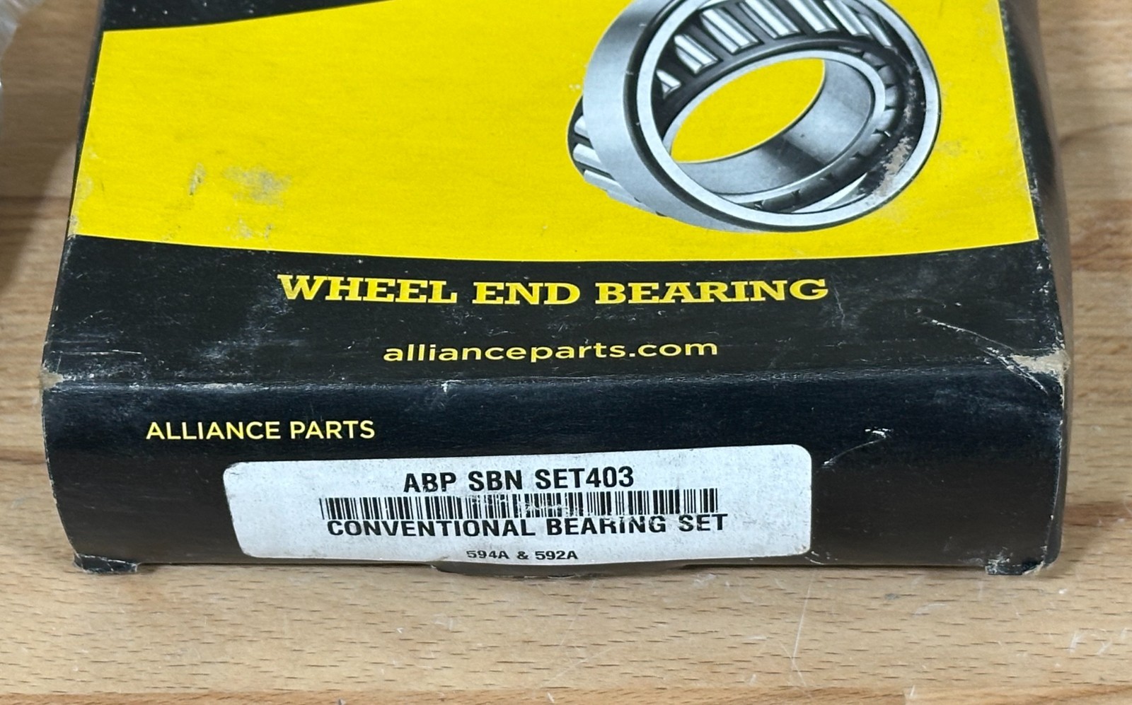 Alliance ABP SBN SET403 Conventional Wheel End Bearing, 3.75″ Bore Diameter