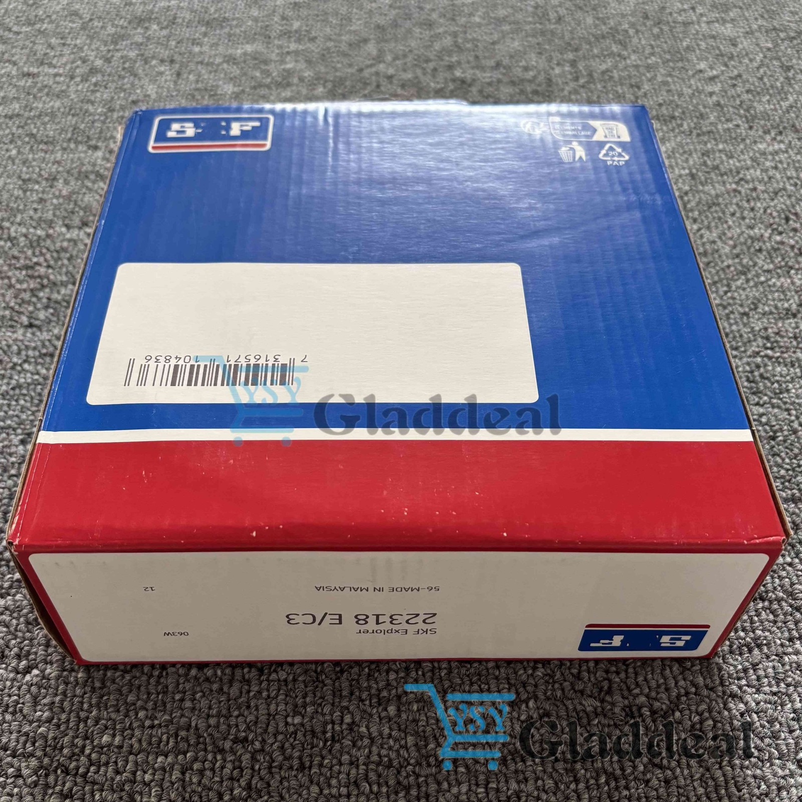 New Spherical Roller Bearing Fit For SKF 22318 E/C3 22318E/C3 90x190x64mm