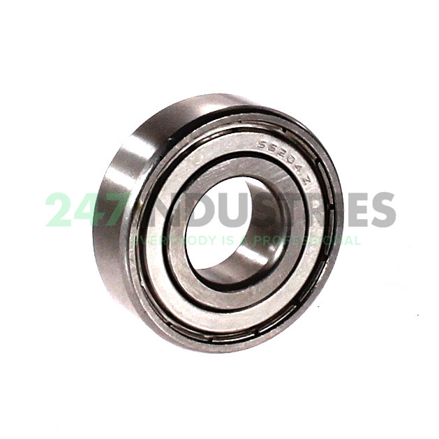 6204-2Z/VC573 SKF 20 x 47 x 14 mm DEEP GR. BALL SINGLE ROW, SS