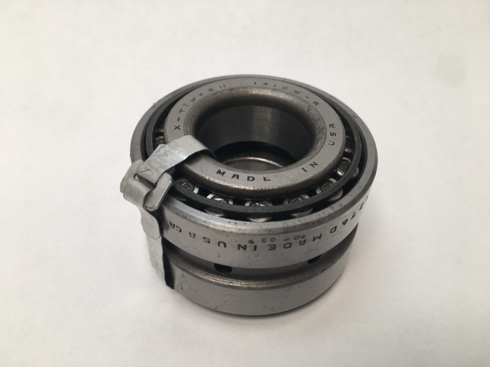 Timken 14125A/14276D Double Taper Bearing Cone & Cup 1-1/4″ ID 2.717″ OD USA