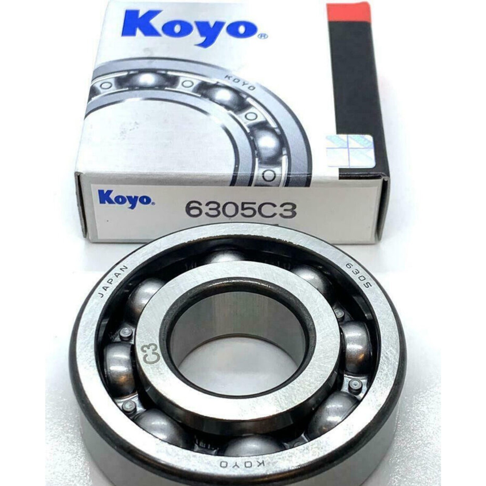 NEW KOYO 6305 C3 DEEP GROOVE BALL BEARING, 25x62x17 mm FAST SHIPPING