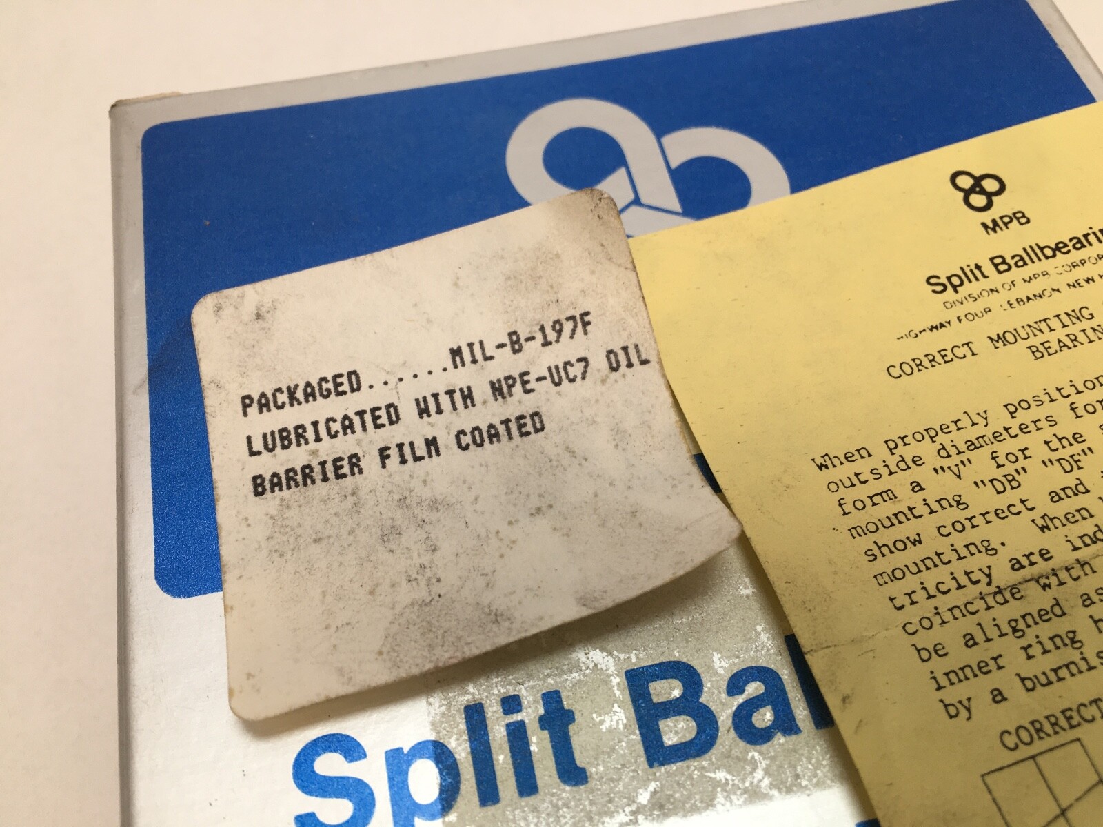 MPB 3TAR37-46-138 Bearing 2-5/16×2-7/8×2-1/2″ 3110-01-126-1682 901859-2C USA Set
