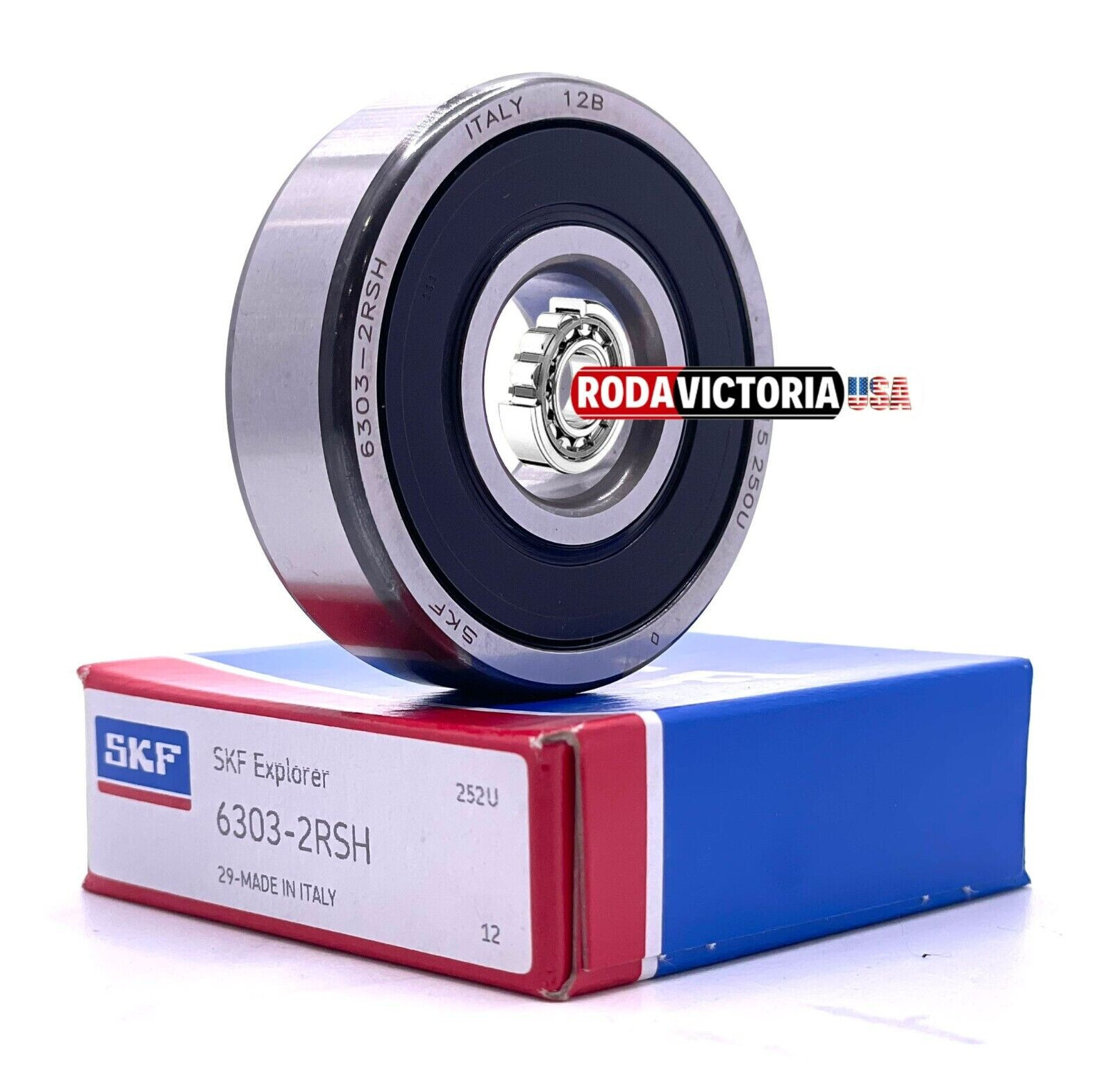 SKF 6303-2RS1 C3 Deep Groove Ball Bearings 17x47x14 mm 100% GENUINE