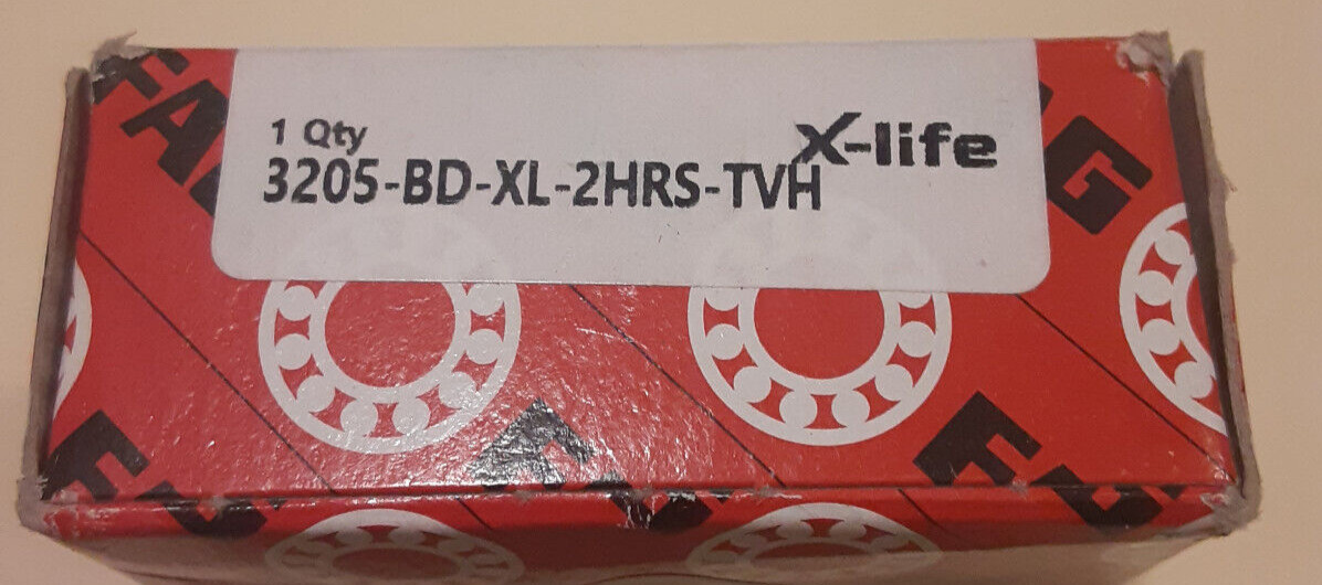 FAG 3205-BD-XL-2HRS-TVH X-Life™ Double Row Angular Contact Ball Bearing