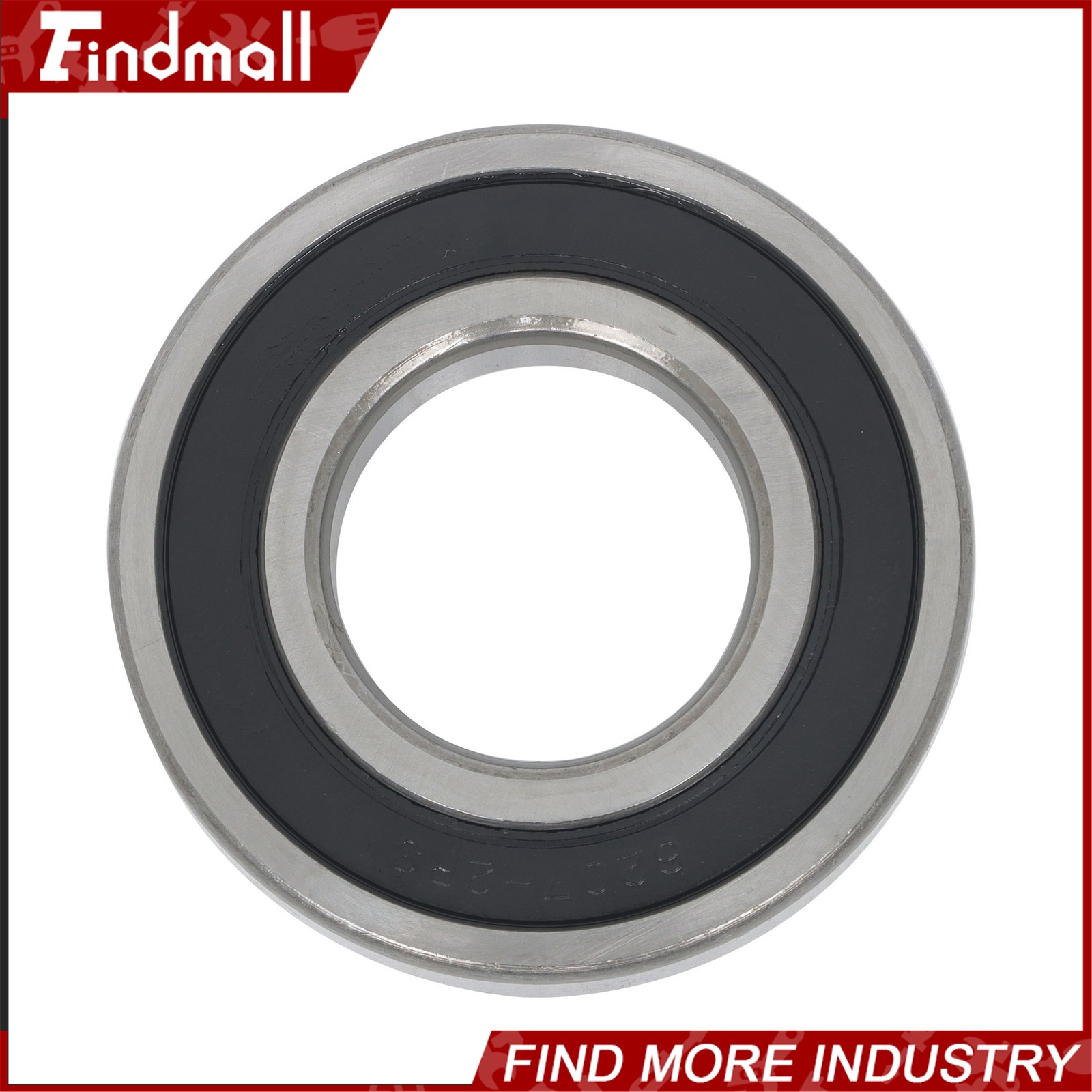 Findmall 6207-2RS Deep Groove Bearings 10pcs 35mm x72mm x17mm Sealed