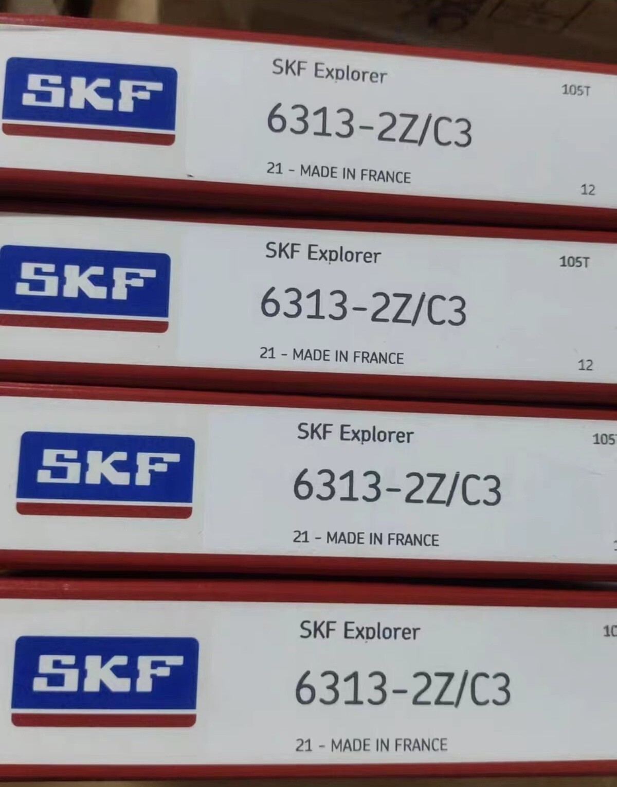 NEW SKF 6313-2Z/C3 Deep Groove Ball Bearing 1PCS #DC
