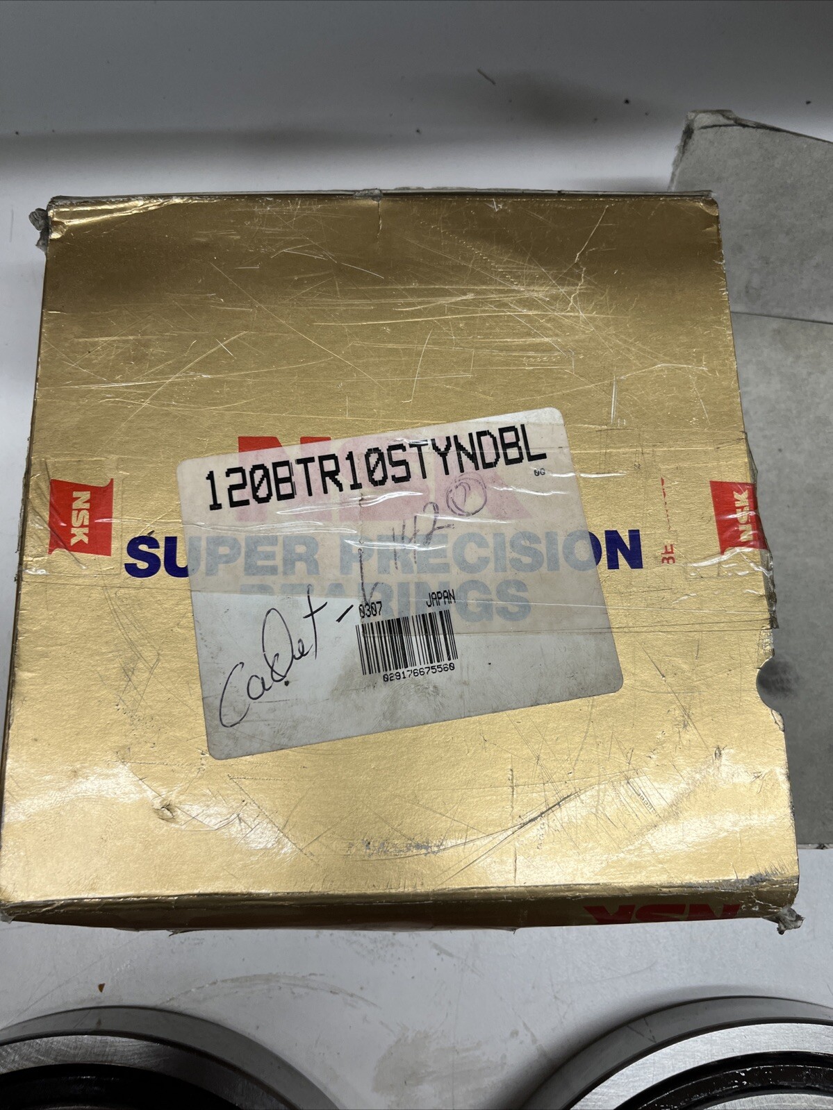 2 NSK120BT10XTY Double-Direction Angular Contact Thrusrt Ball Bearing DBG165P4AY