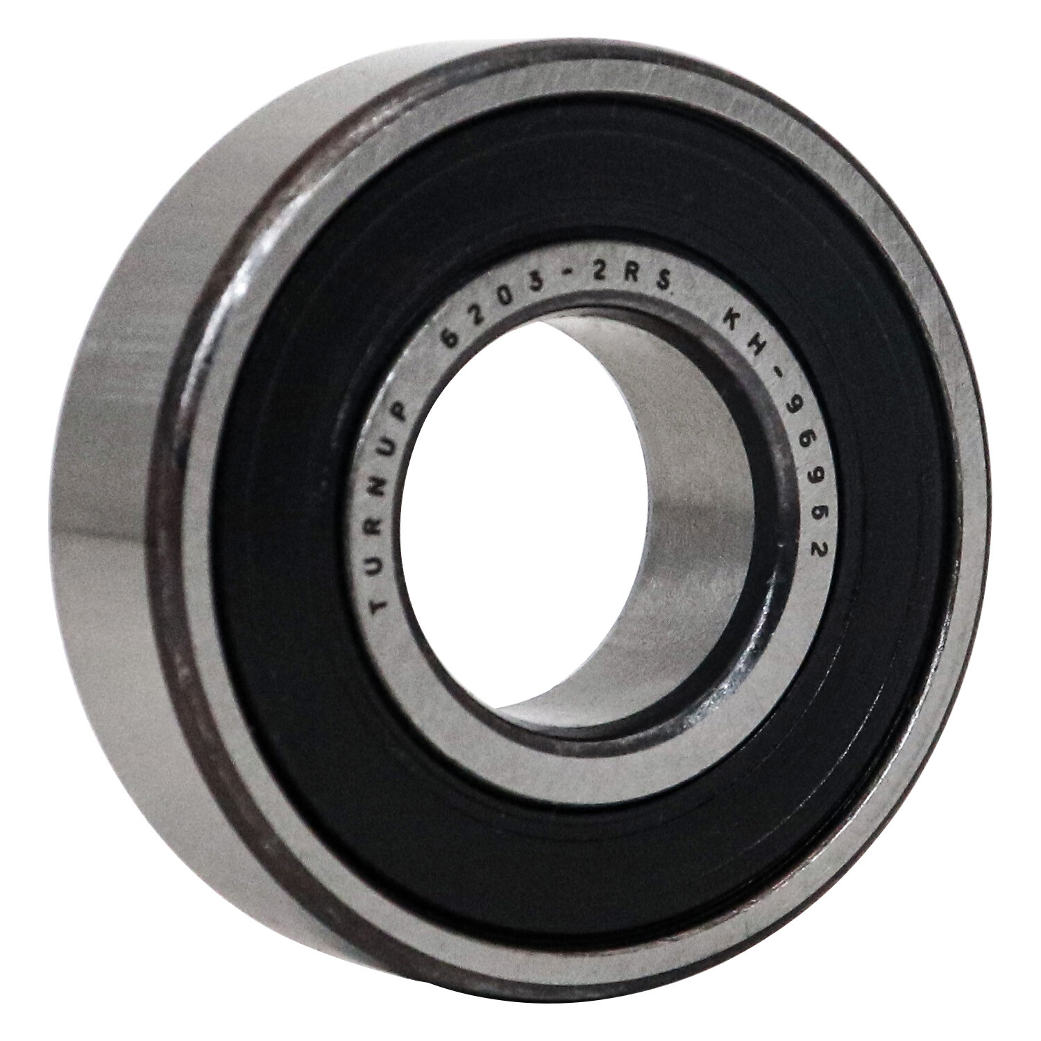 (4 PACK) USA TURNUP 6203-2RS 17X40X12MM Double Rubber Seal Ball Bearings