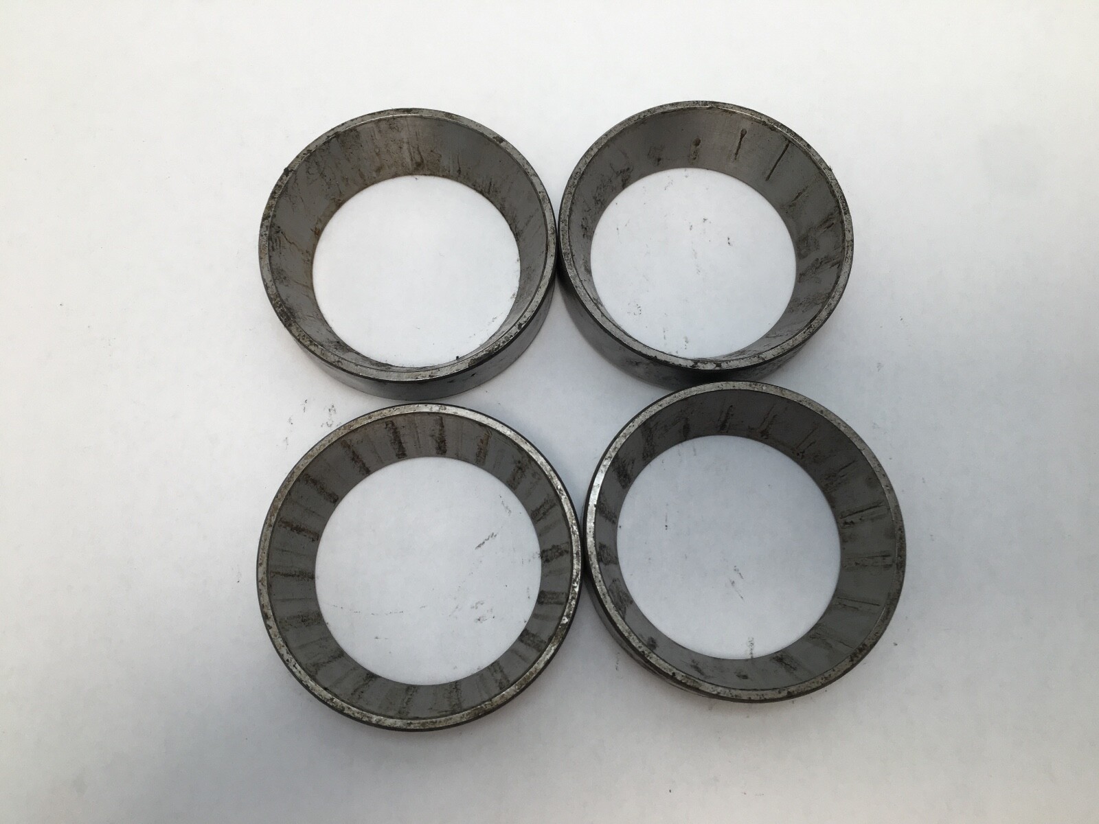 4 pcs KBC M86610 Taper Roller Bearing Cup/Race 2-17/32″ OD M-86610