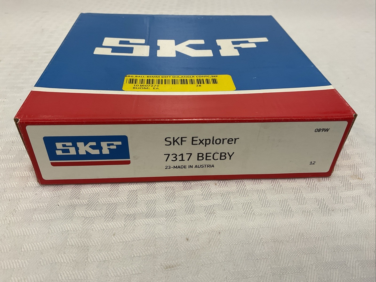 SKF 7317 BECBY ANGULAR CONTACT BEARING NEW