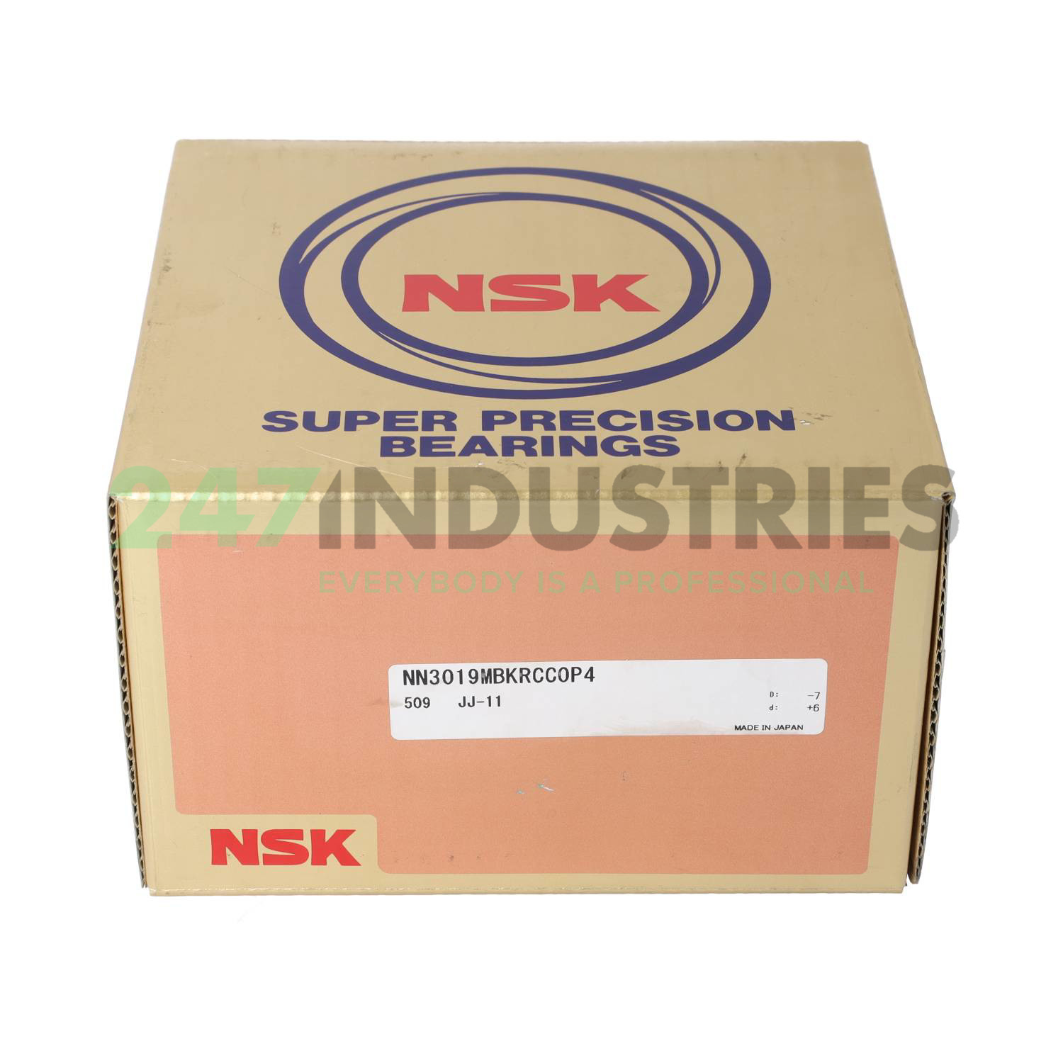 NN3019MBKRCC0P4 NSK 95 x 145 x 37 mm CYL. ROLL. DOUBLE ROW