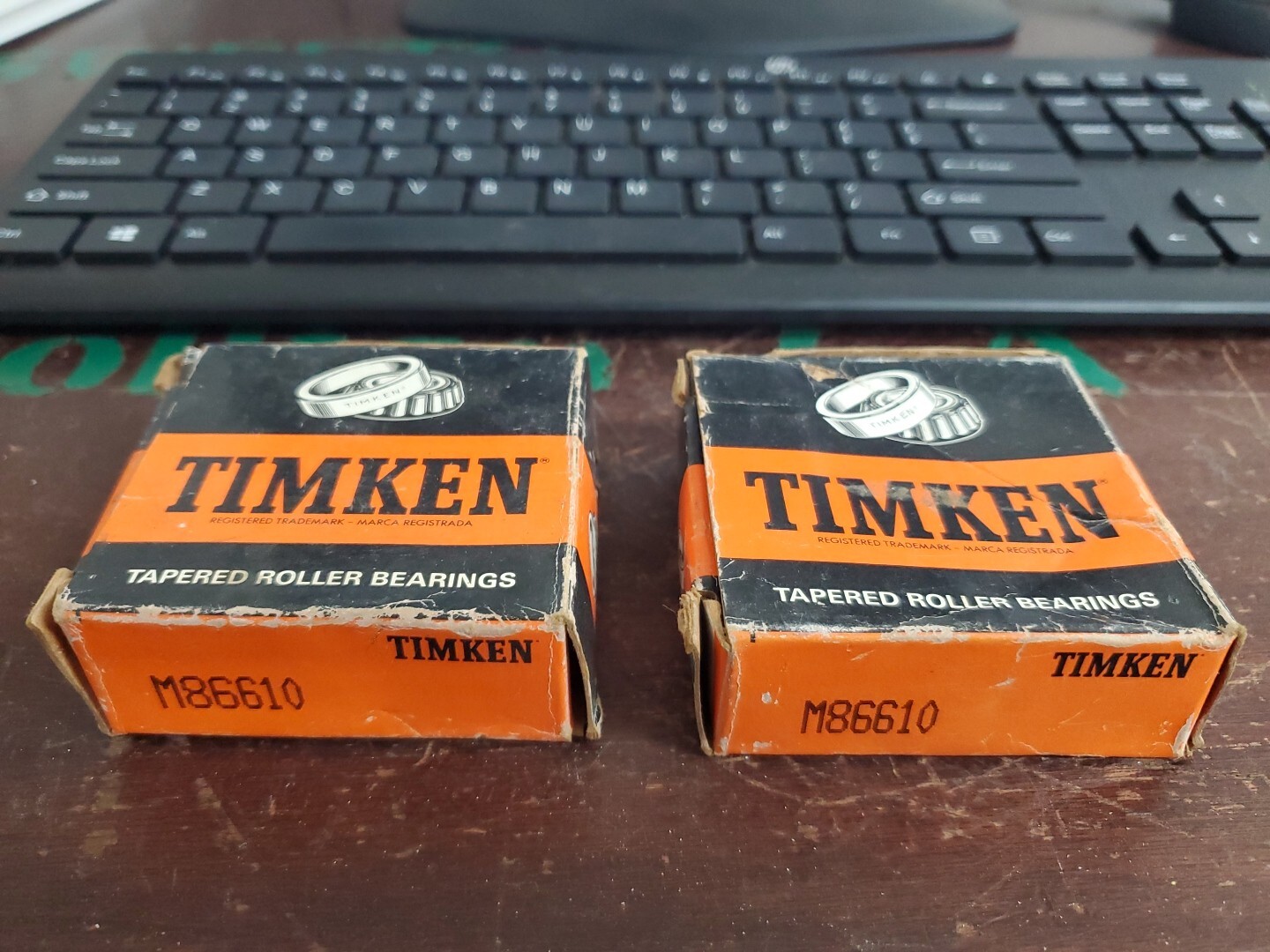 (2-PCS) TIMKEN M86610 Tapered Roller Bearings (TA1MS)