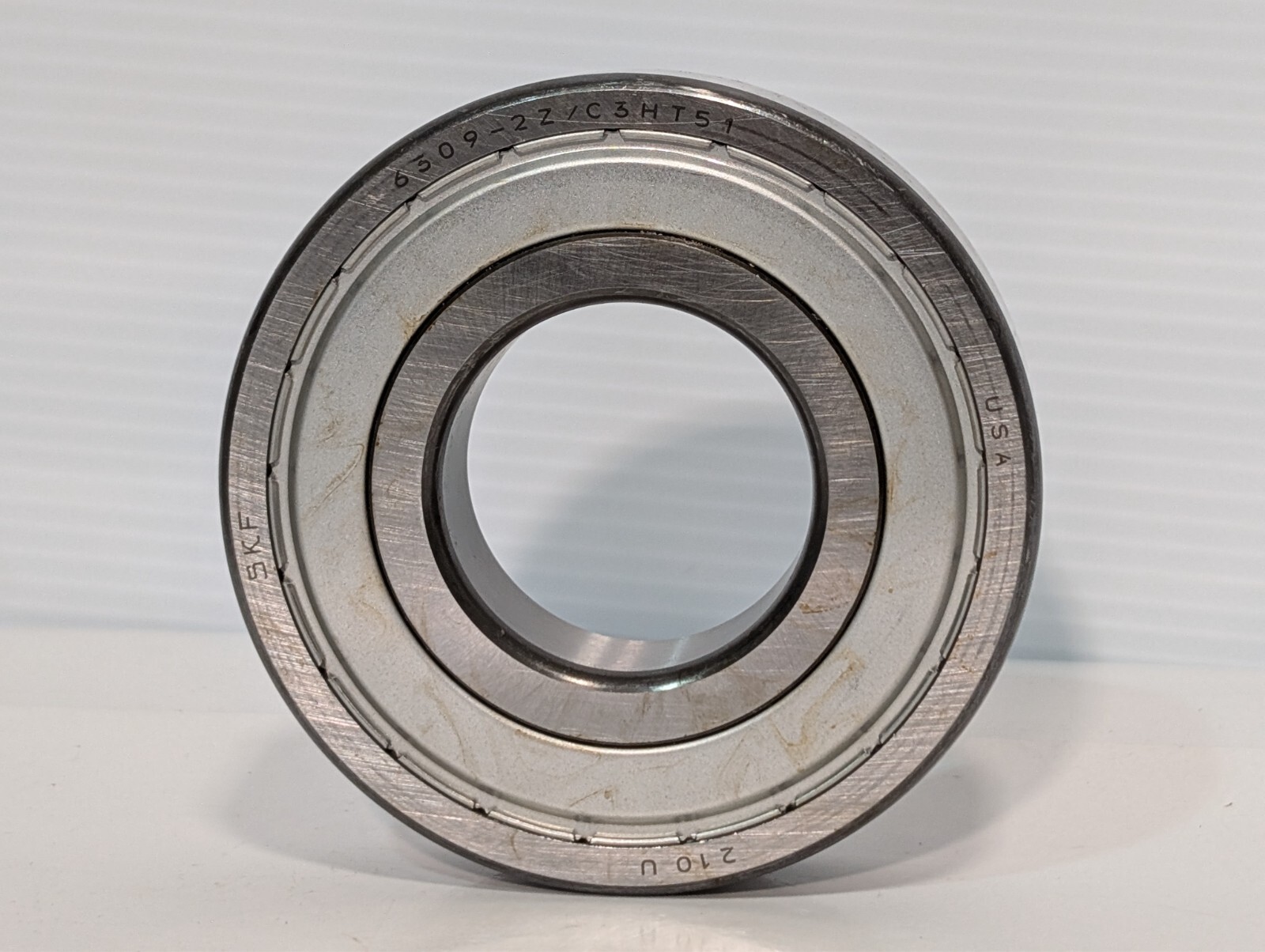SKF 6309 2ZJEM Double Shielded Ball Bearing 45x100x25 mm C3 Internal Clearance