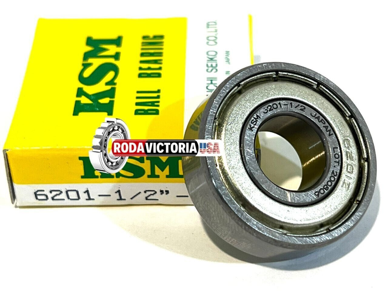 KSM 6201-8-ZZ MADE IN JAPAN Sealed Bearing 1/2″ Inch x 32mm x 10mm Ball Bearings