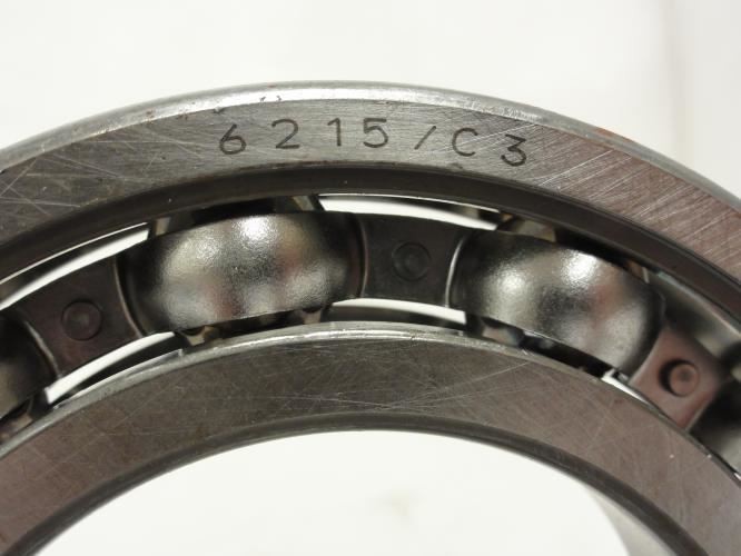 201933 Old-Stock; SKF 6215JEM Ball Bearing 75mm ID x 130mm OD x 25mm Wide